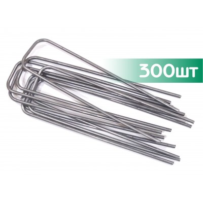 Скобы для крепления агроволокна Profi (300шт)